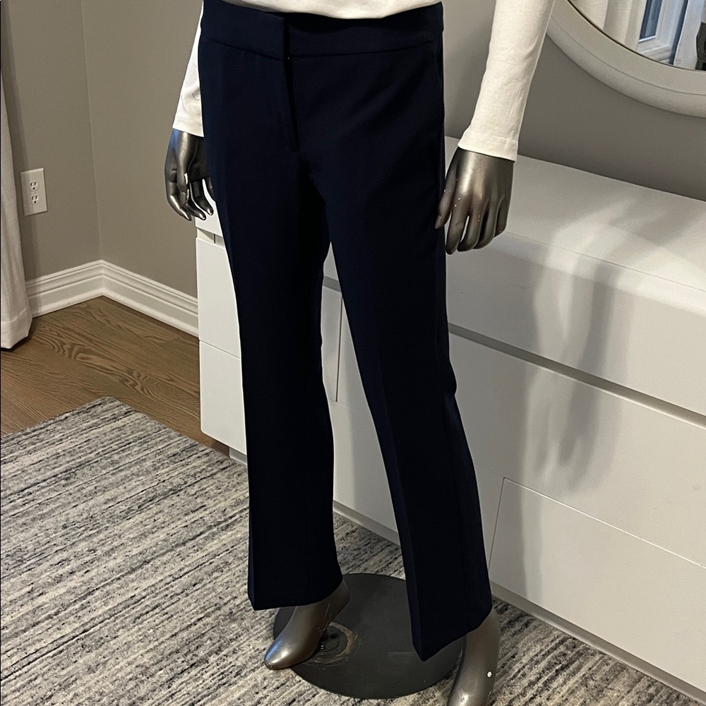 Ann Taylor Midnight Blue Flared Leg Pants